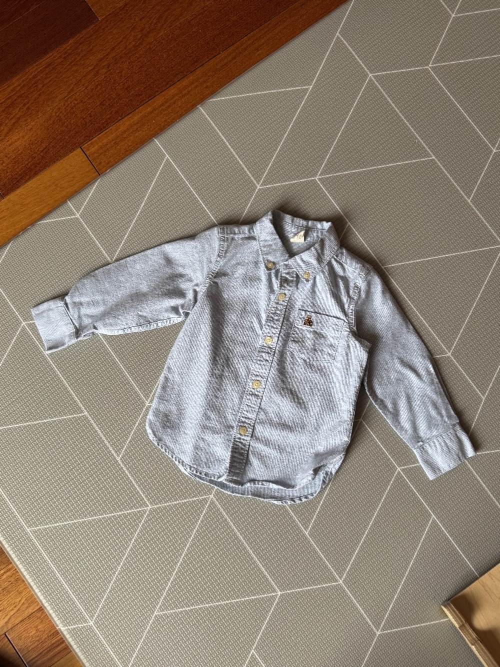 Baby Gap toddler light blue oxford button down shirt